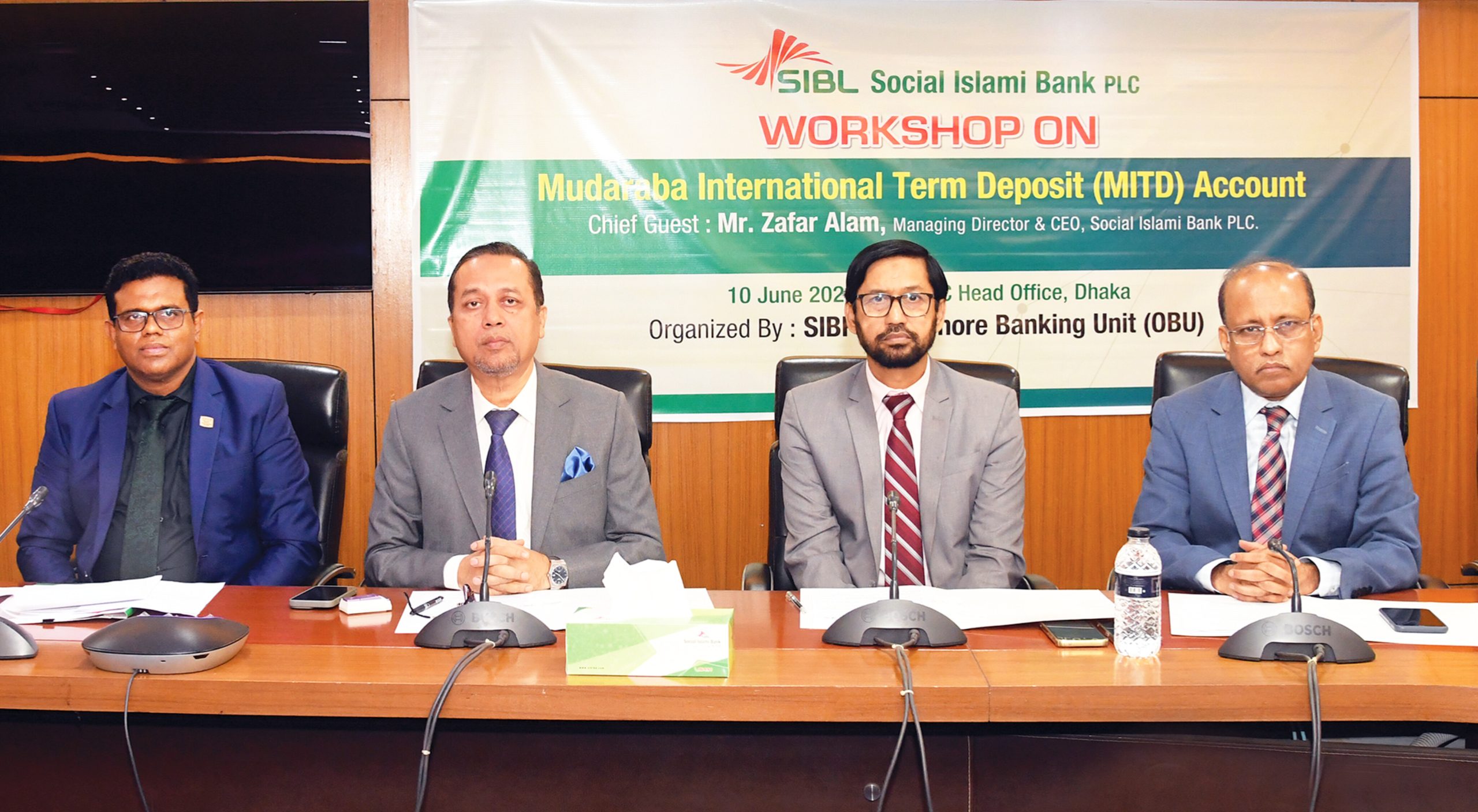 Social Islami Bank holds workshop on “Mudaraba International Term ...
