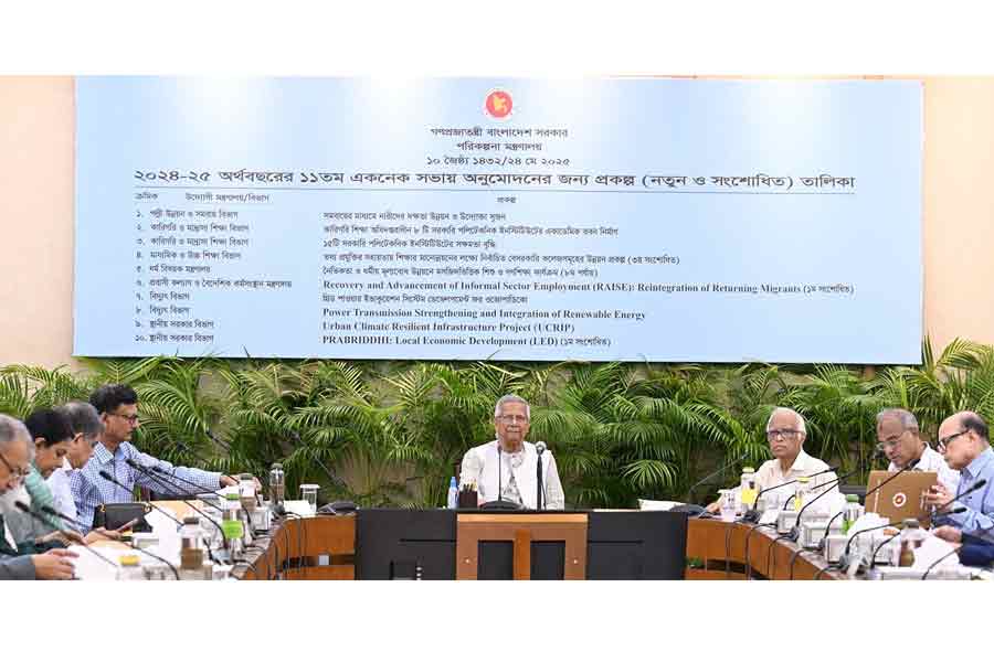 ECNEC clears nine projects worth Tk 118.52 billion - Business Mirror