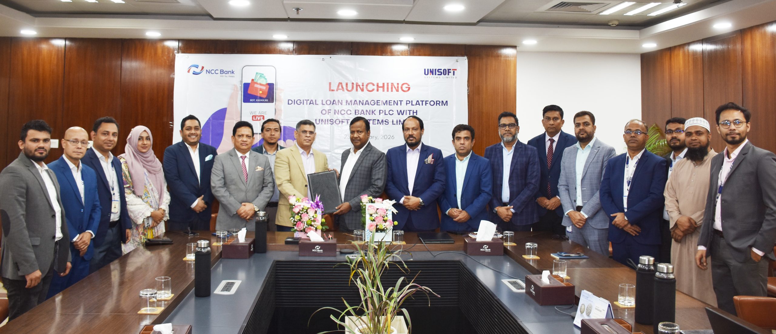 NCC Bank Signs Agreement with Unisoft Systems Limited - Business Mirror